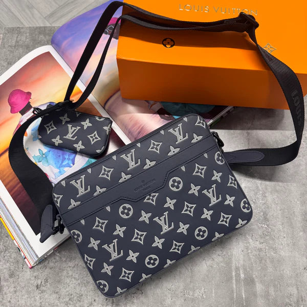 LVE TRIO BAG - NAVY / WHITE