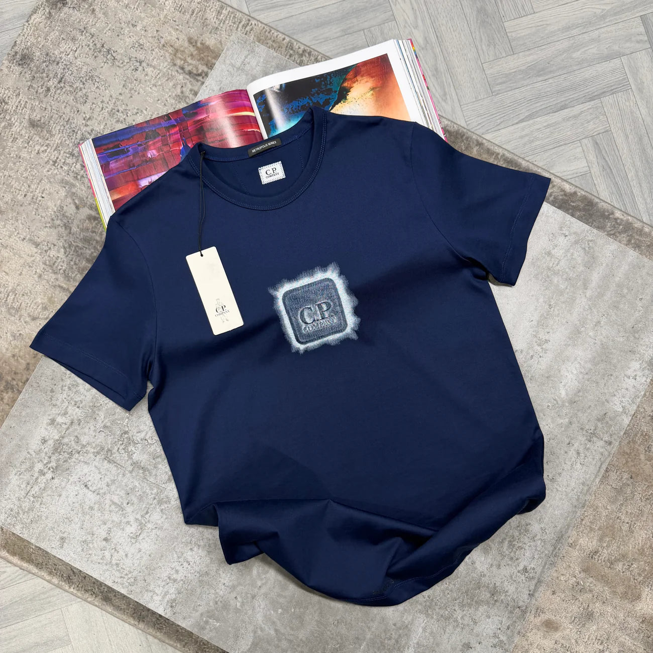 CP LOGO TSHIRT - NAVY