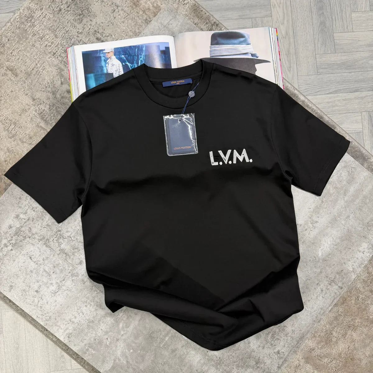 LVE LVM T SHIRT - BLACK