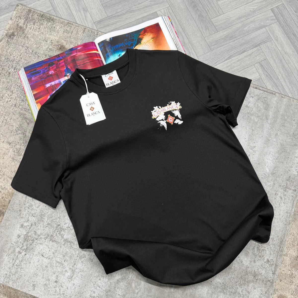 CB TENNIS CLUB T SHIRT - BLACK