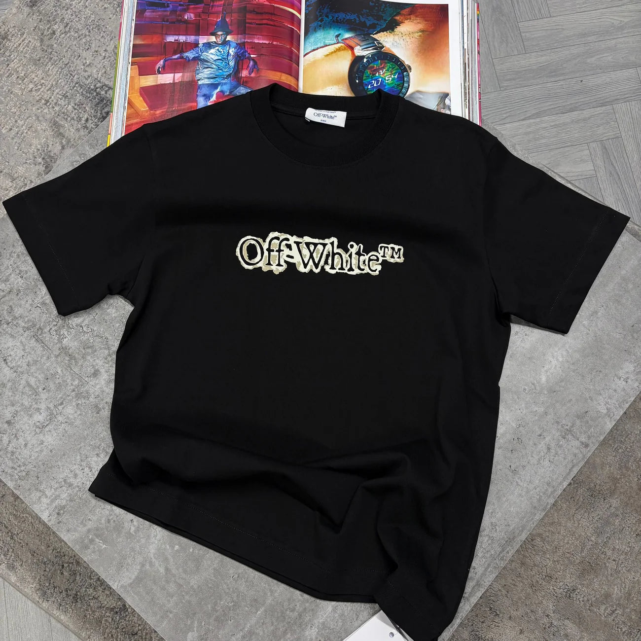OW T SHIRT - BLACK