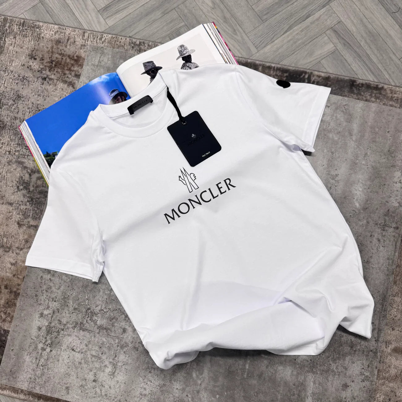 MNCLR REFLECTIVE T SHIRT - WHITE