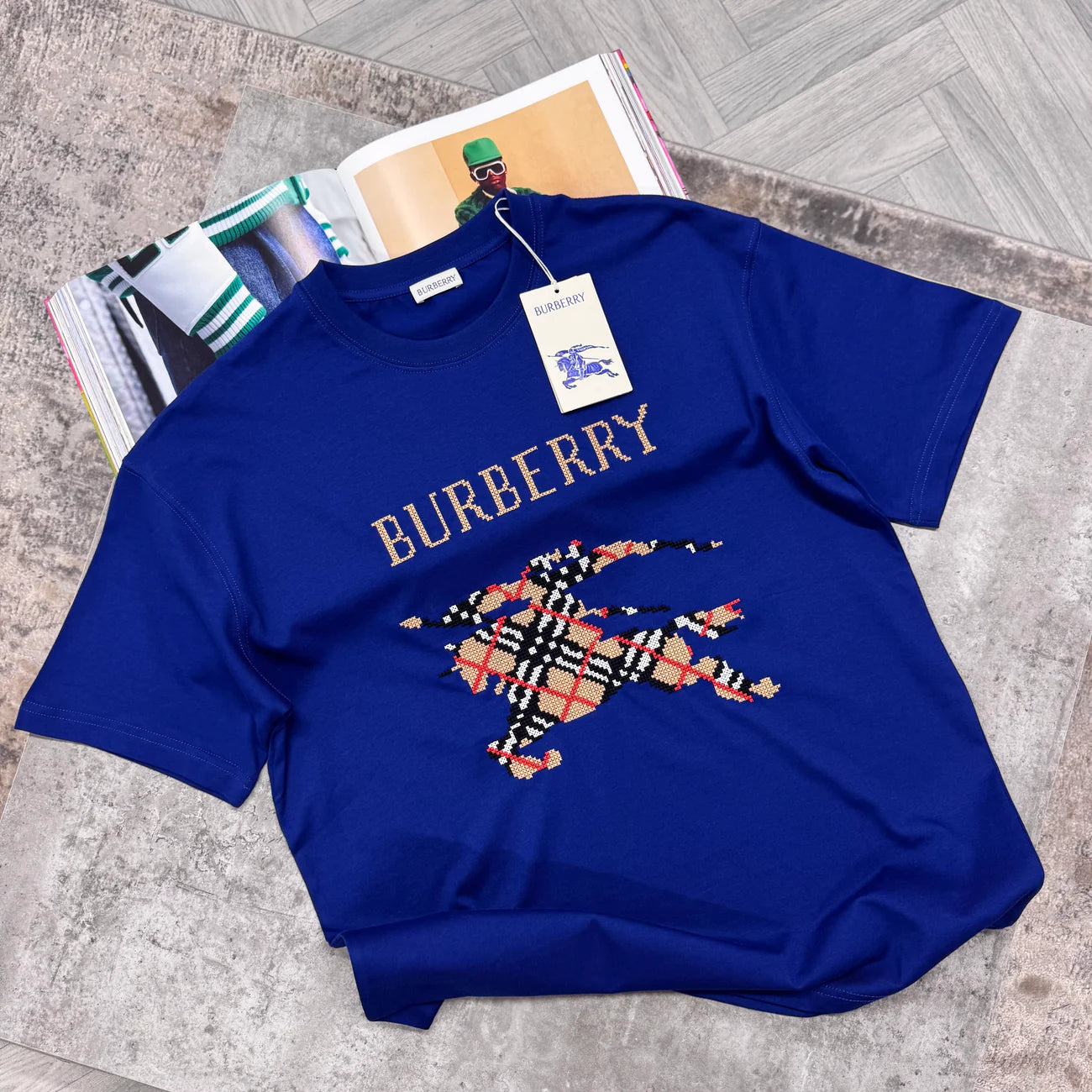 BBR PATCH LOGO TSHIRT - ROYAL BLUE