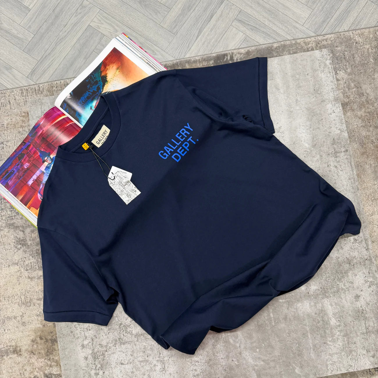 GD HOLLYWOOD TSHIRT - NAVY