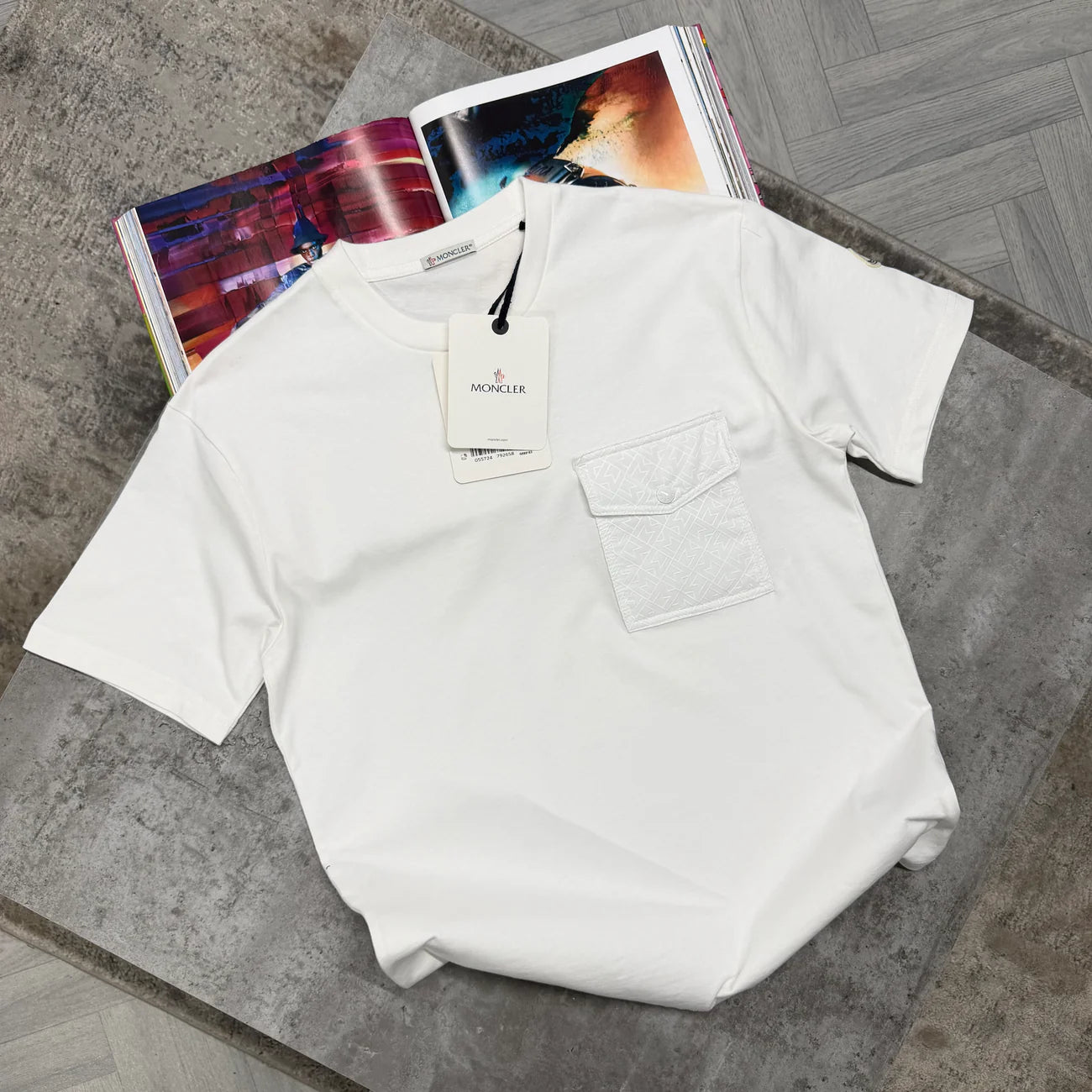 MNCLR POCKET TSHIRT - WHITE