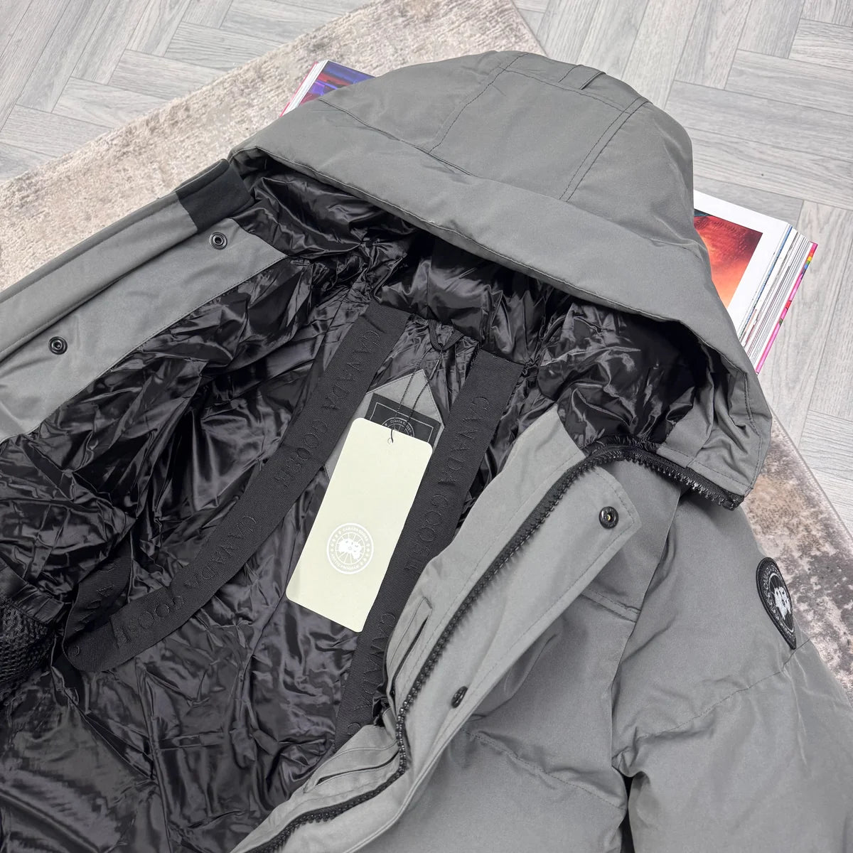 CG BLACK BADGE MACMILLAN COAT - ANTHRACITE