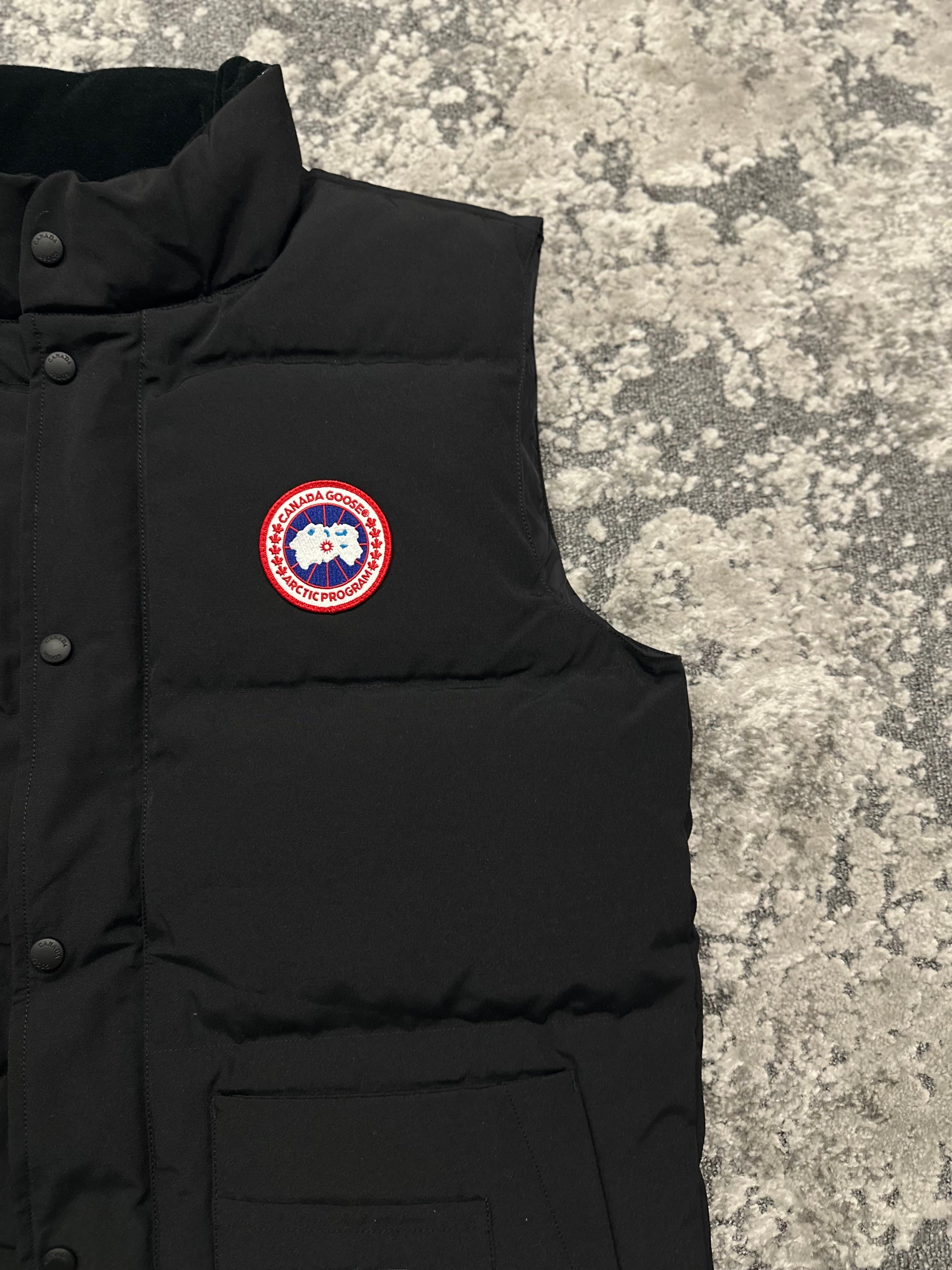 CG FREESTYLE CREW GILET - BLACK
