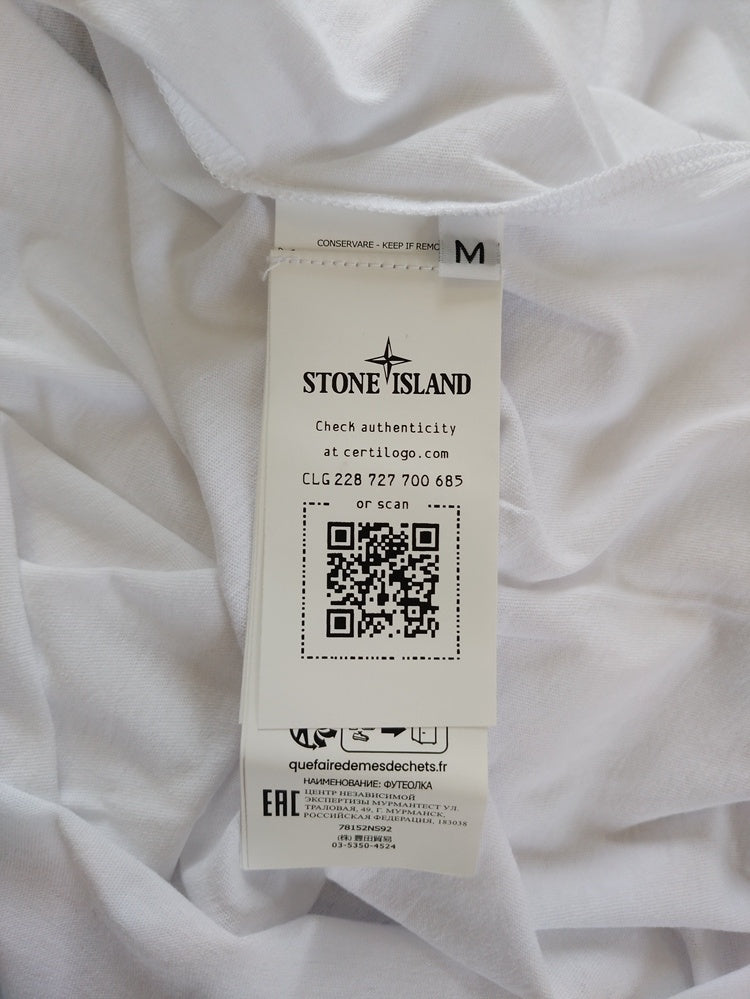 SI COTTON COMPASS TSHIRT - WHITE
