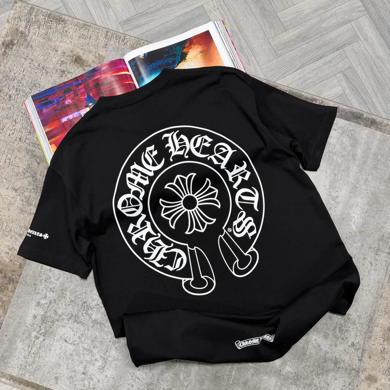 CH POCKET TSHIRT - BLACK