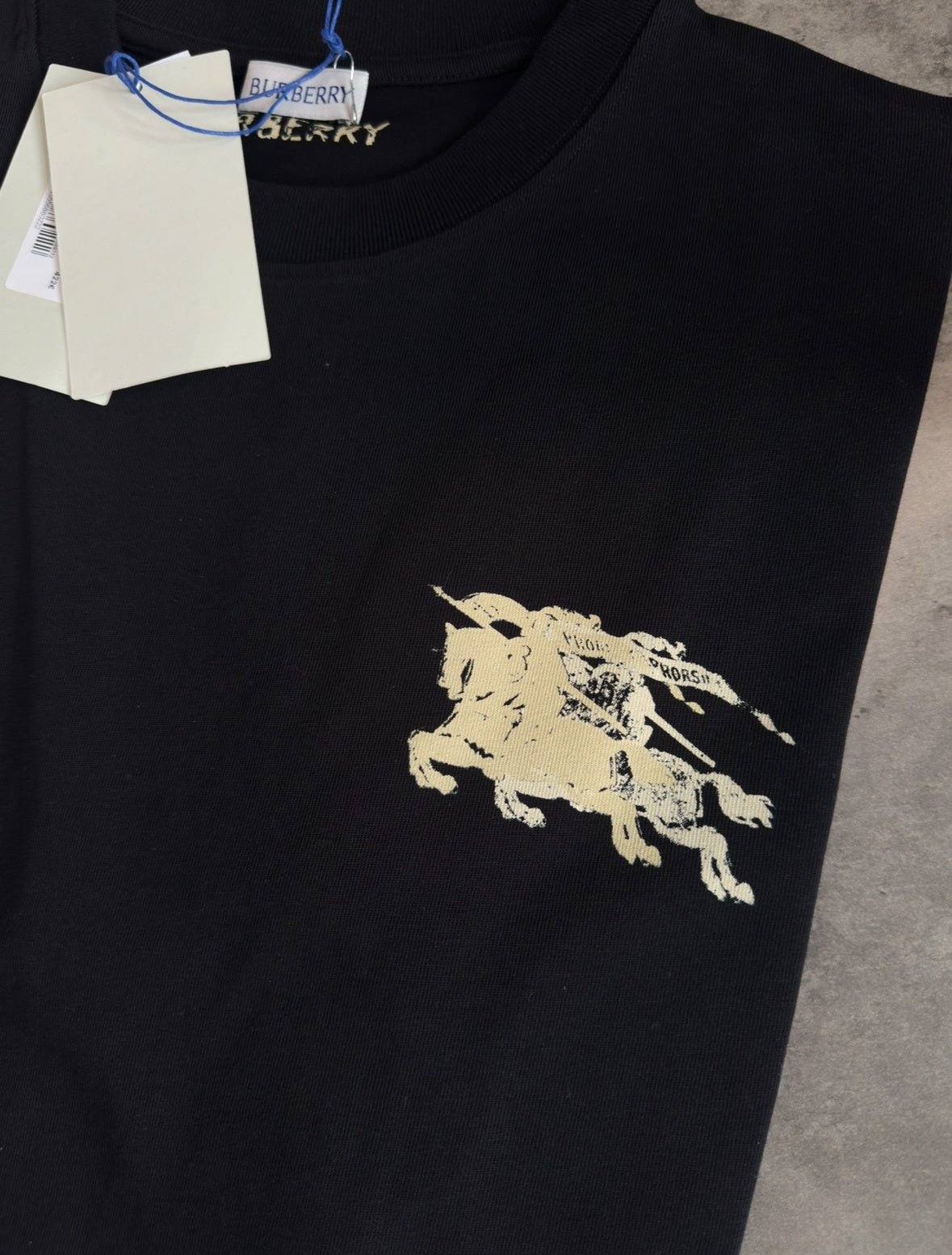 BBR COTTON TSHIRT - BLACK