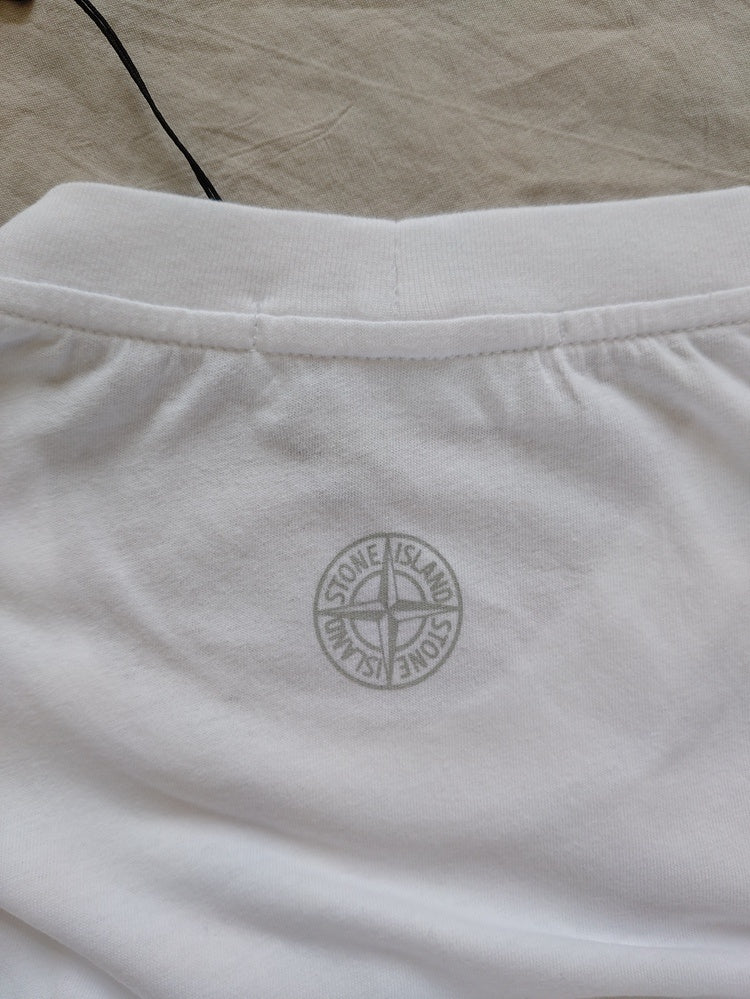 SI COTTON COMPASS TSHIRT - WHITE