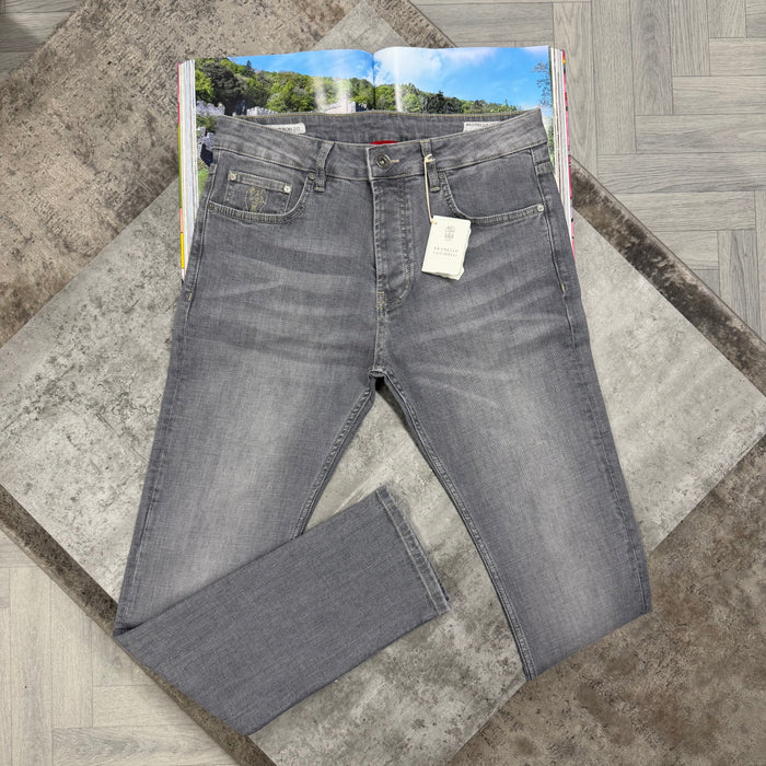 BURNELLO JEANS - GREY