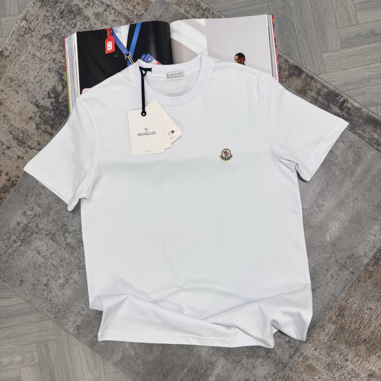 MNCLR LOGO TSHIRT - WHITE