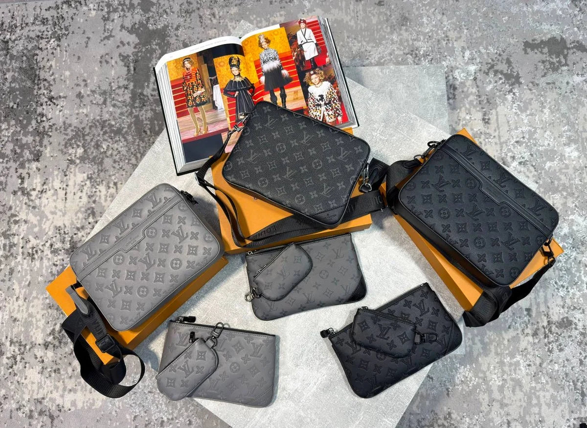 LVE TRIO MESSENGER - BLACK/GREY