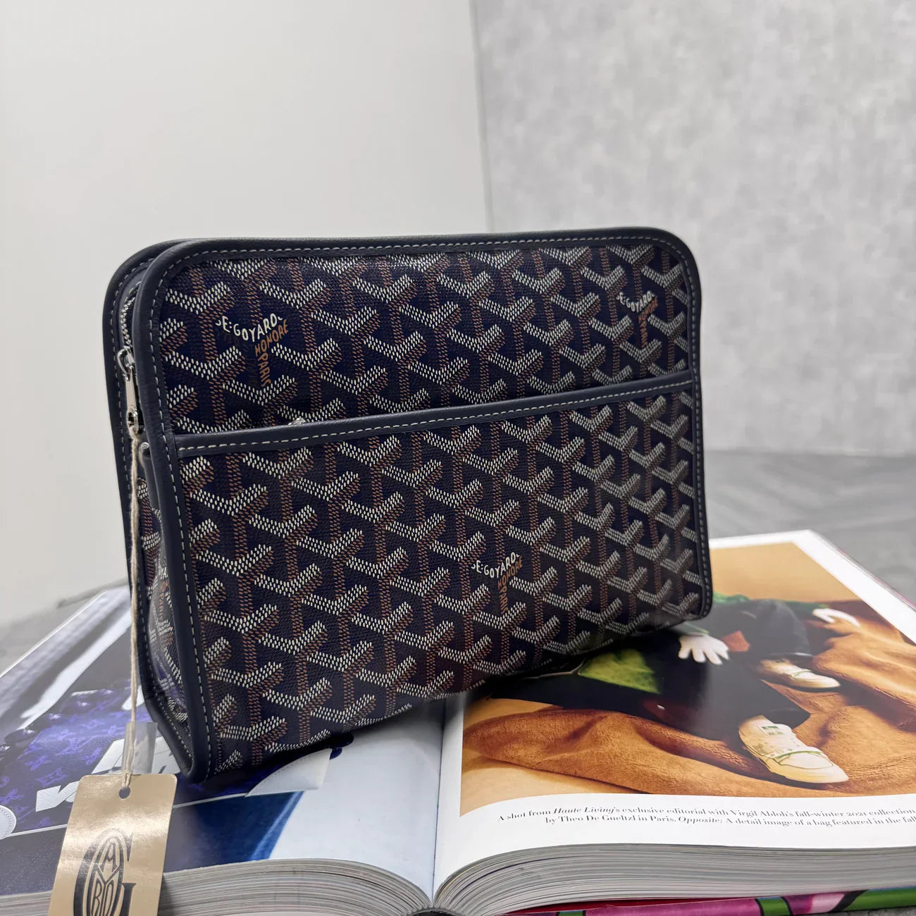 GYRD POUCH BAG - NAVY