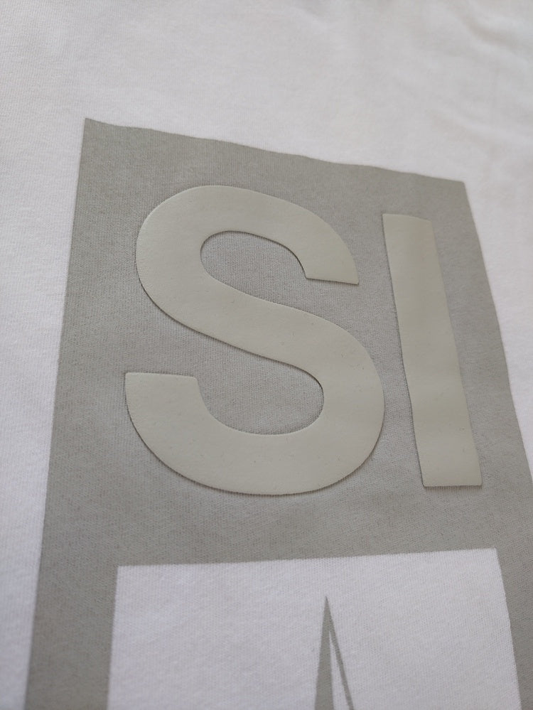 SI COTTON COMPASS TSHIRT - WHITE
