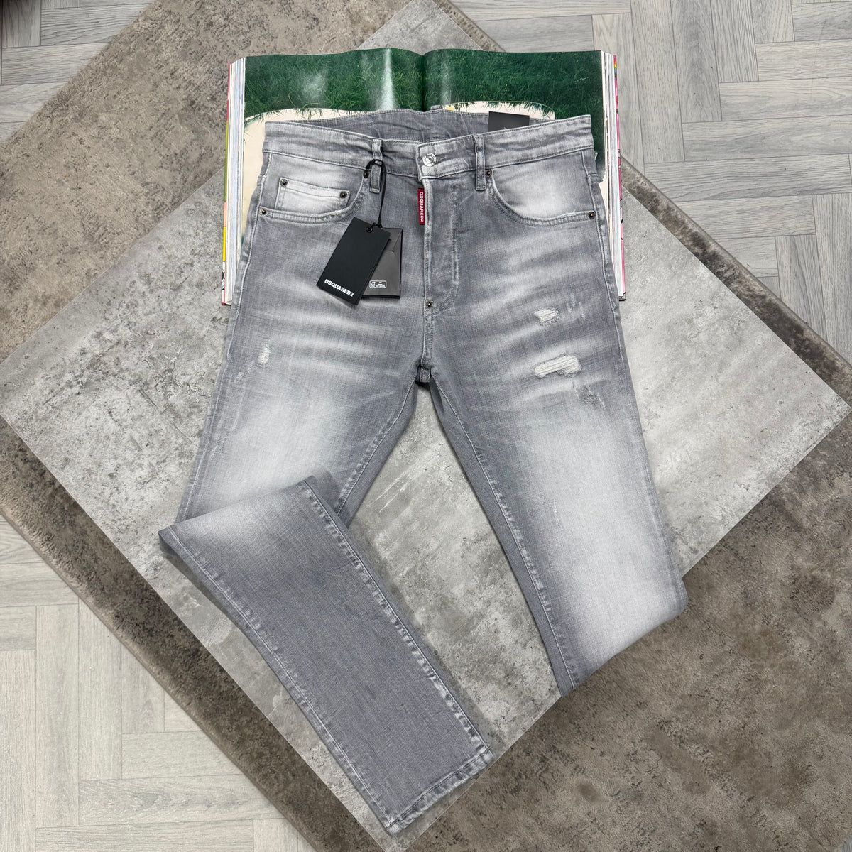 DSQ JEANS - GREY
