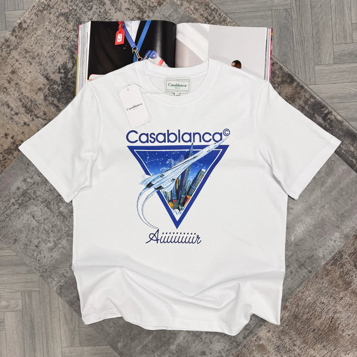 CB AIR T SHIRT - WHITE