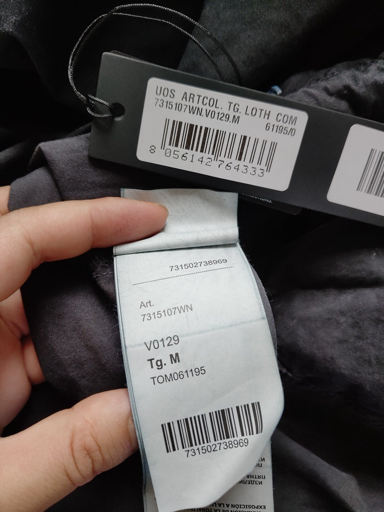SI NYLON POCKET OVERSHIRT - BLACK