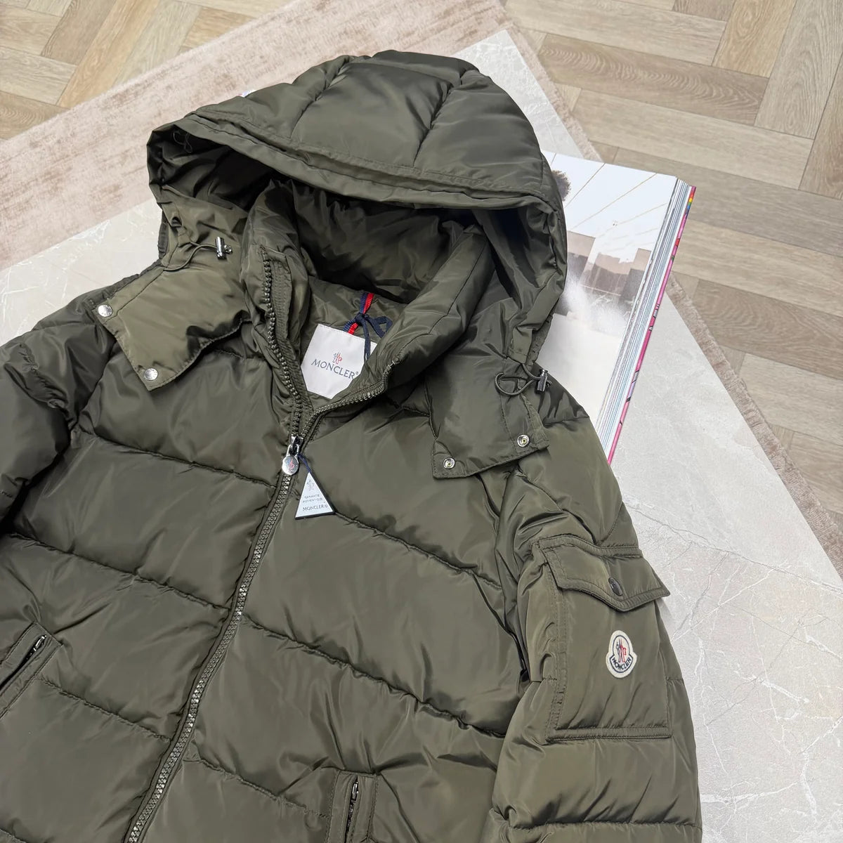 MNCLR MATTE MAYA COAT - KHAKI