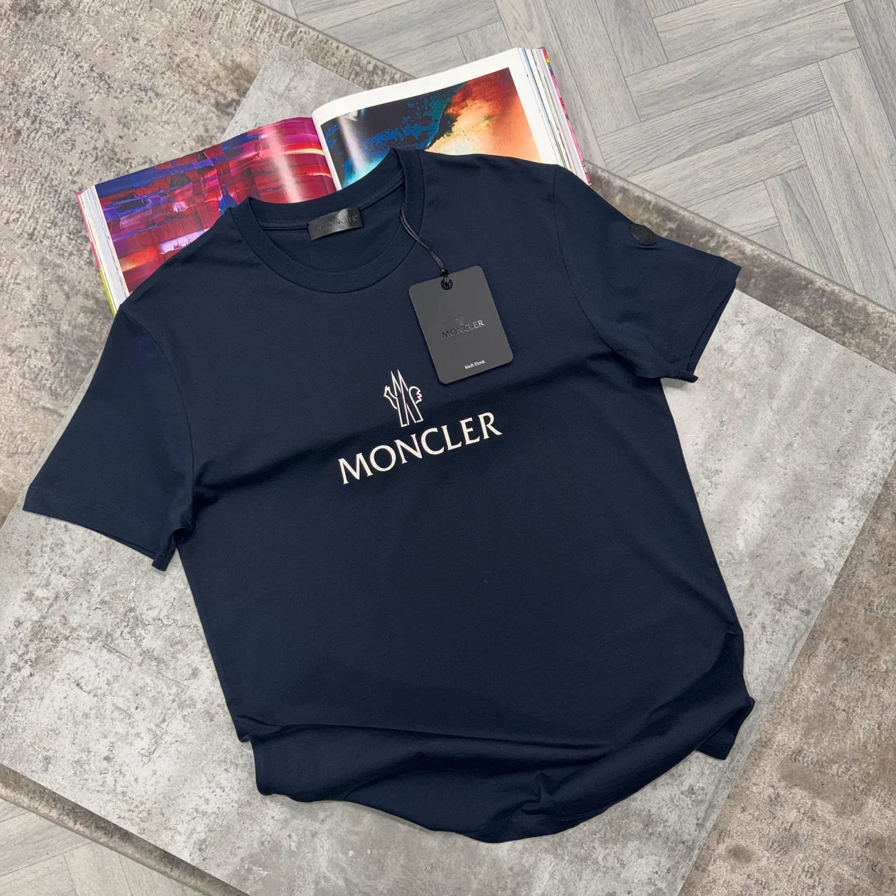 MNCLR REFLECTIVE TSHIRT - NAVY