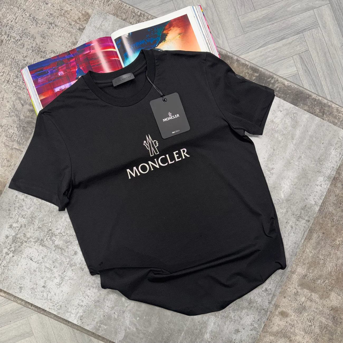 MNCLR REFLECTIVE TSHIRT - BLACK