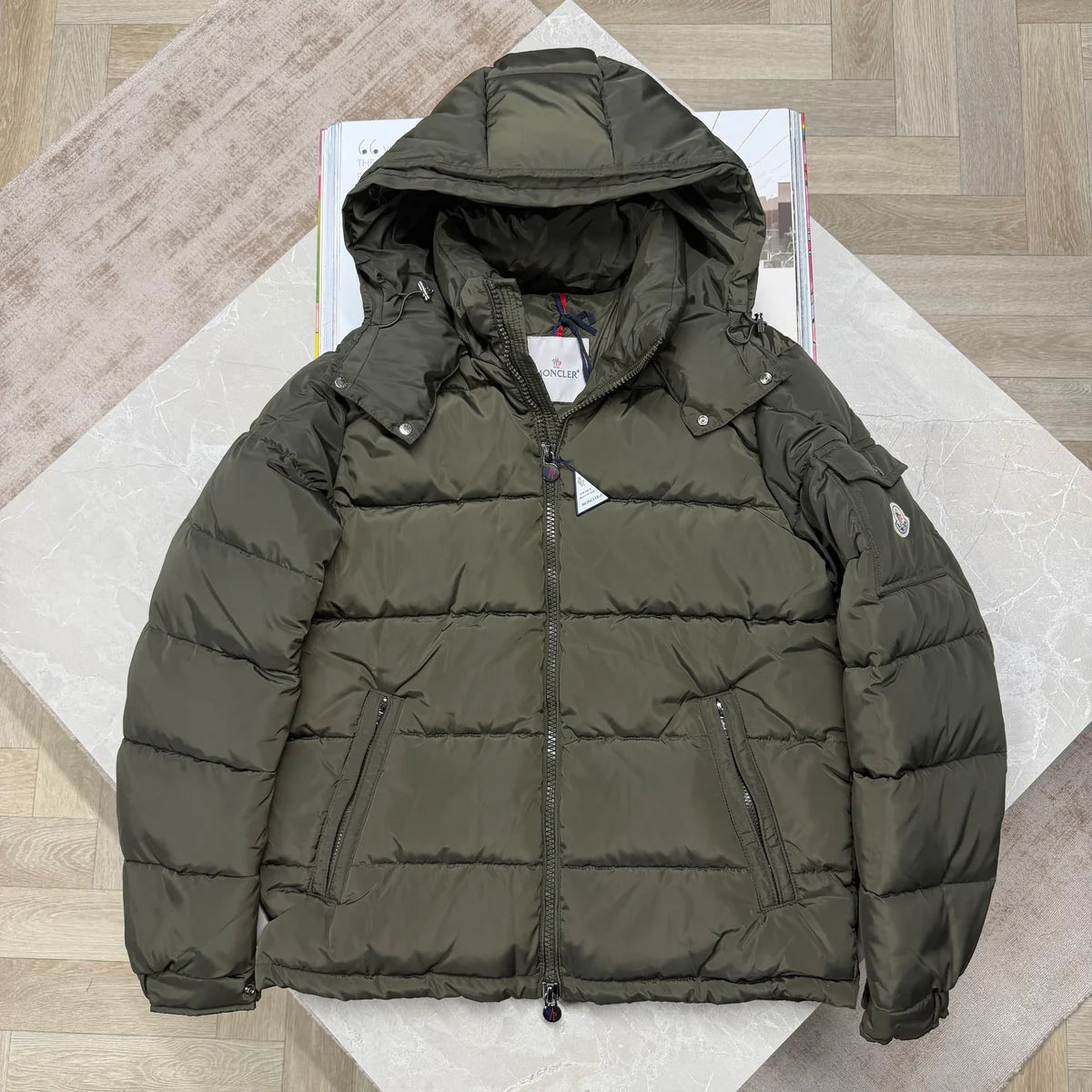 MNCLR MATTE MAYA COAT - KHAKI