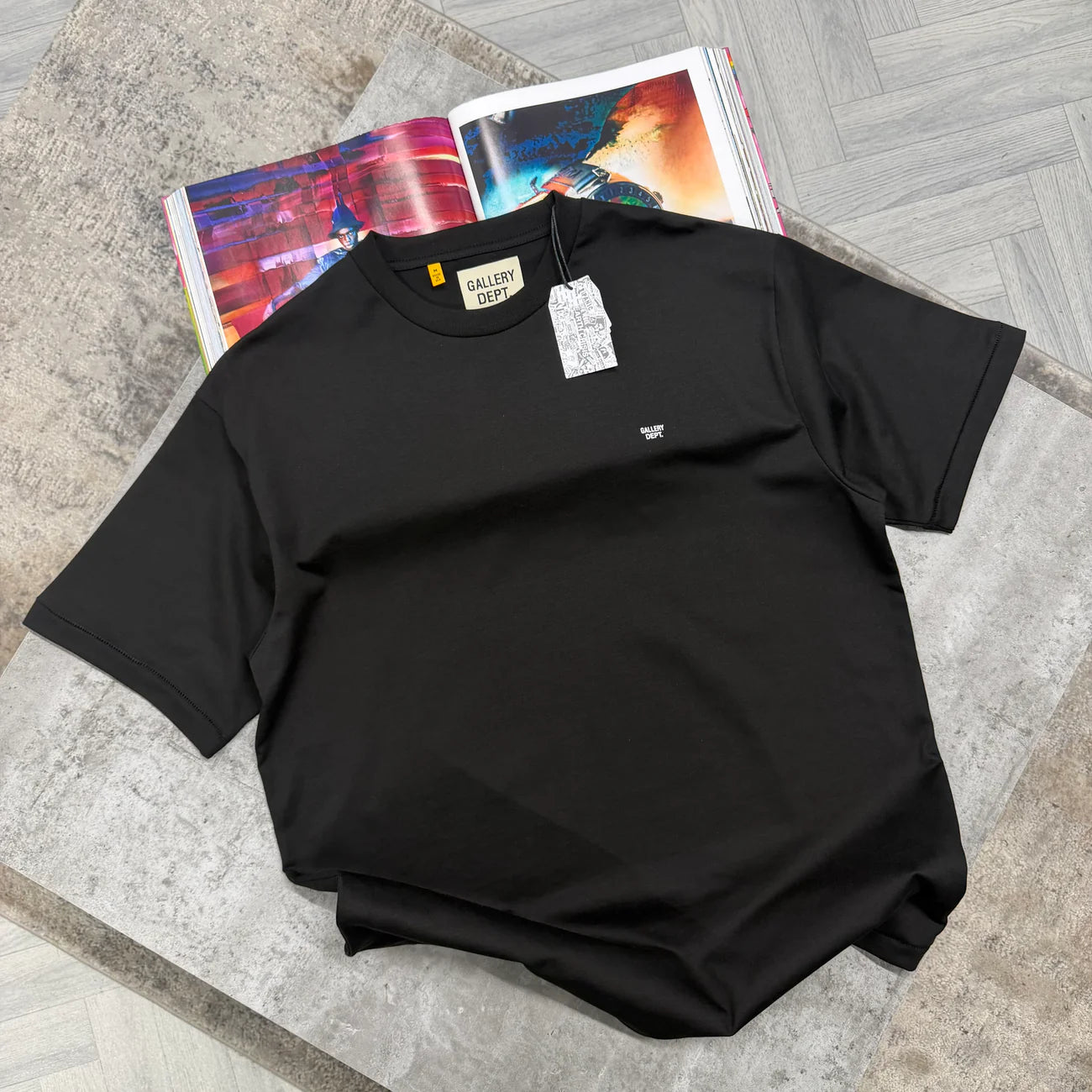 GD SMALL LOGO TSHIRT - BLACK