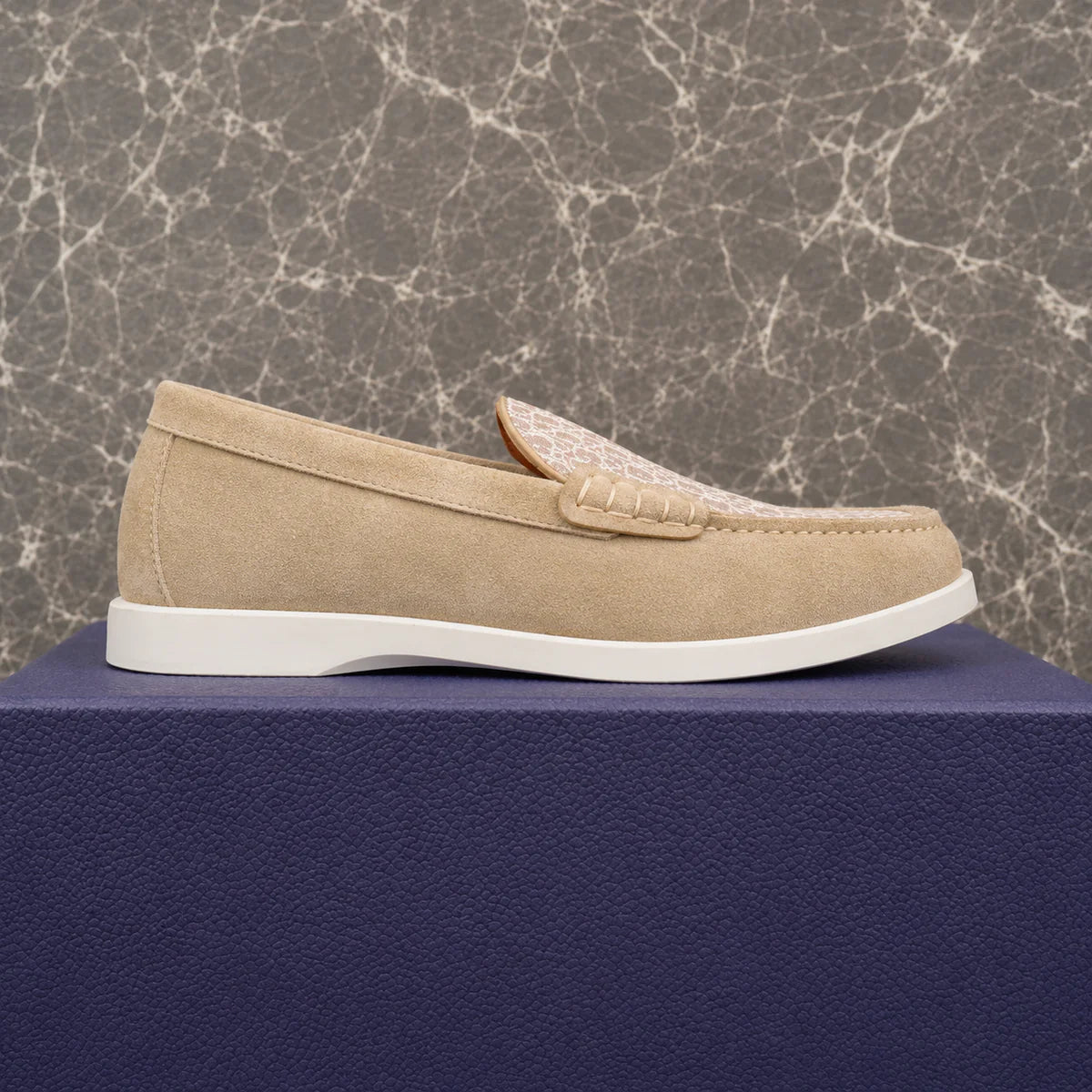 (PRE ORDER) CD OBLIQUE LOAFER - BEIGE