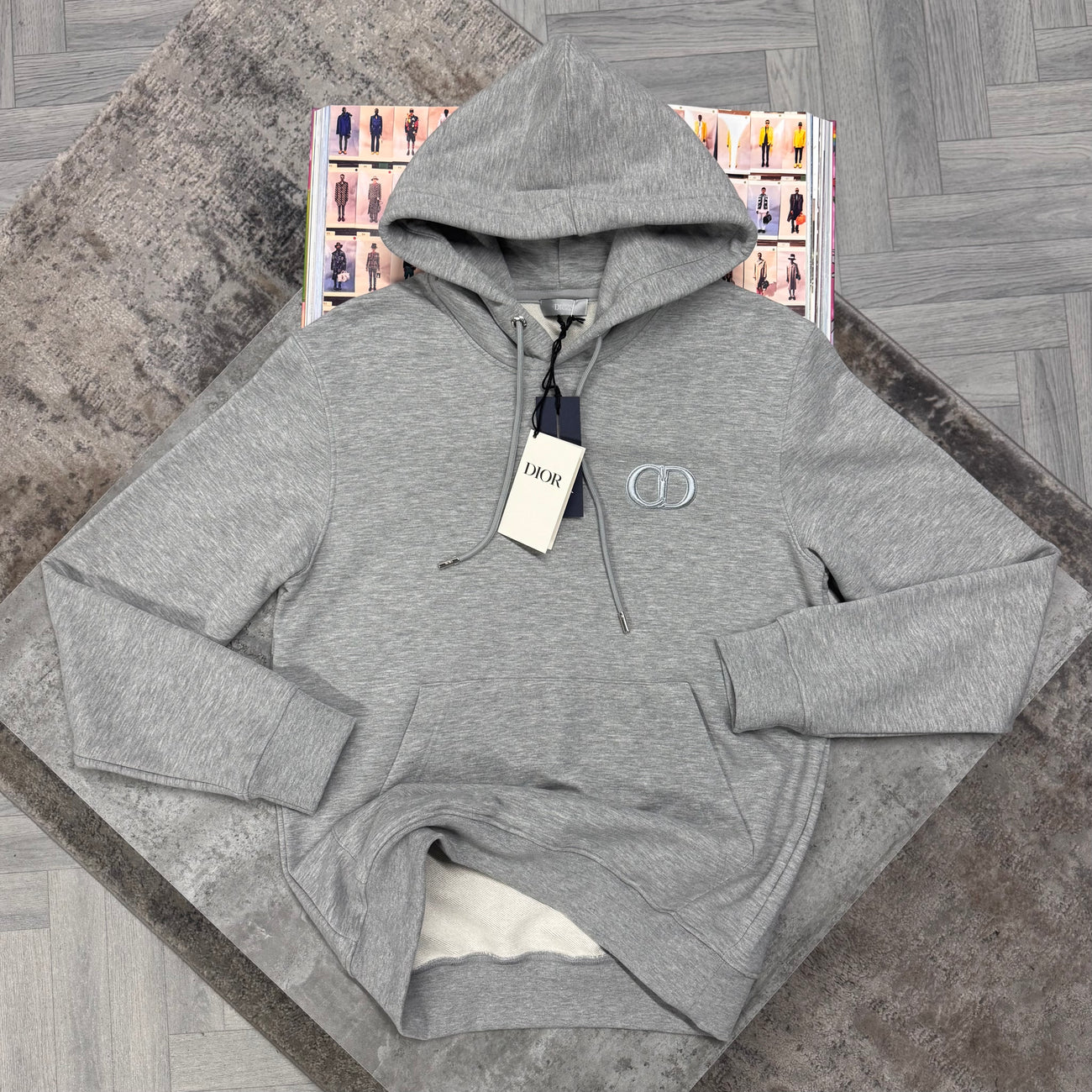 CD HOODIE - GREY