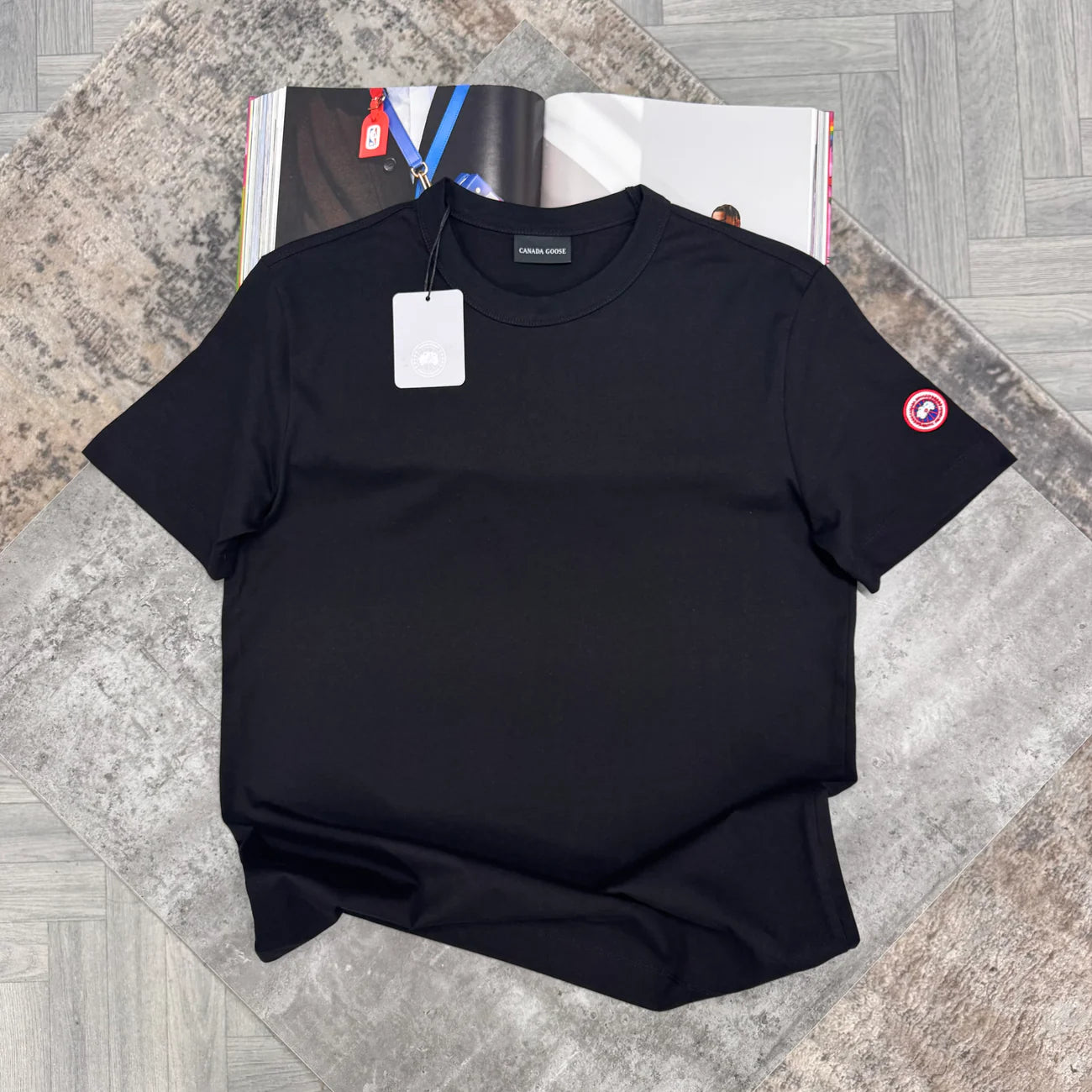 CG LOGO TSHIRT - BLACK