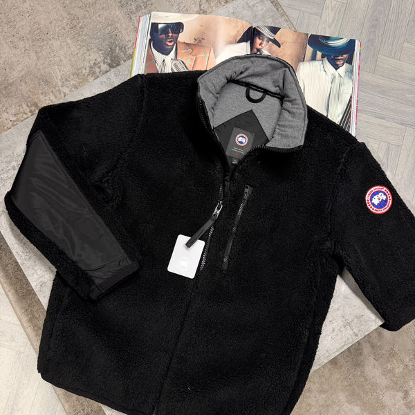 CG KELOWNA FLEECE JACKET - BLACK