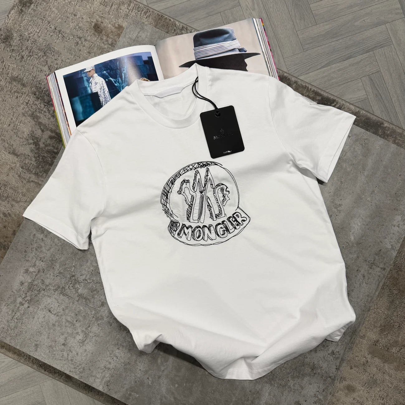MNCLR SKETCH TSHIRT - WHITE