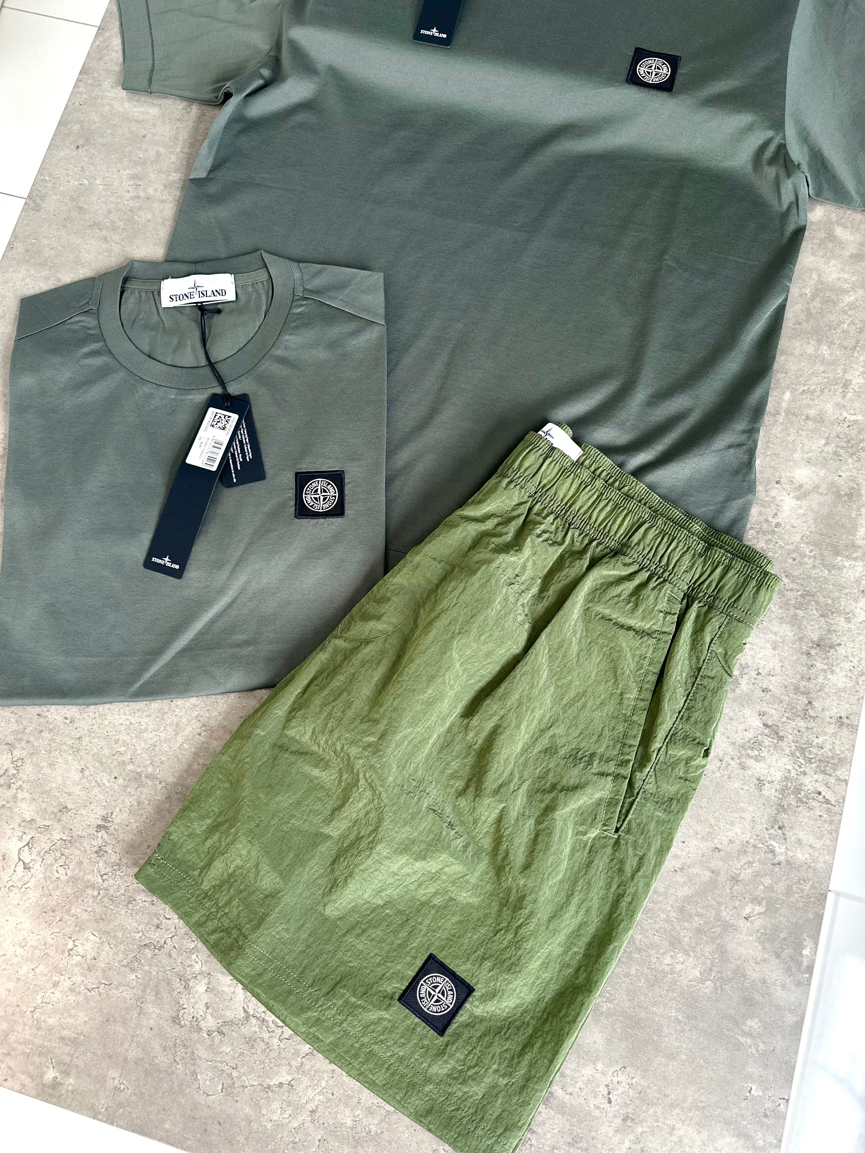 SI COTTON TSHIRT - KHAKI GREEN