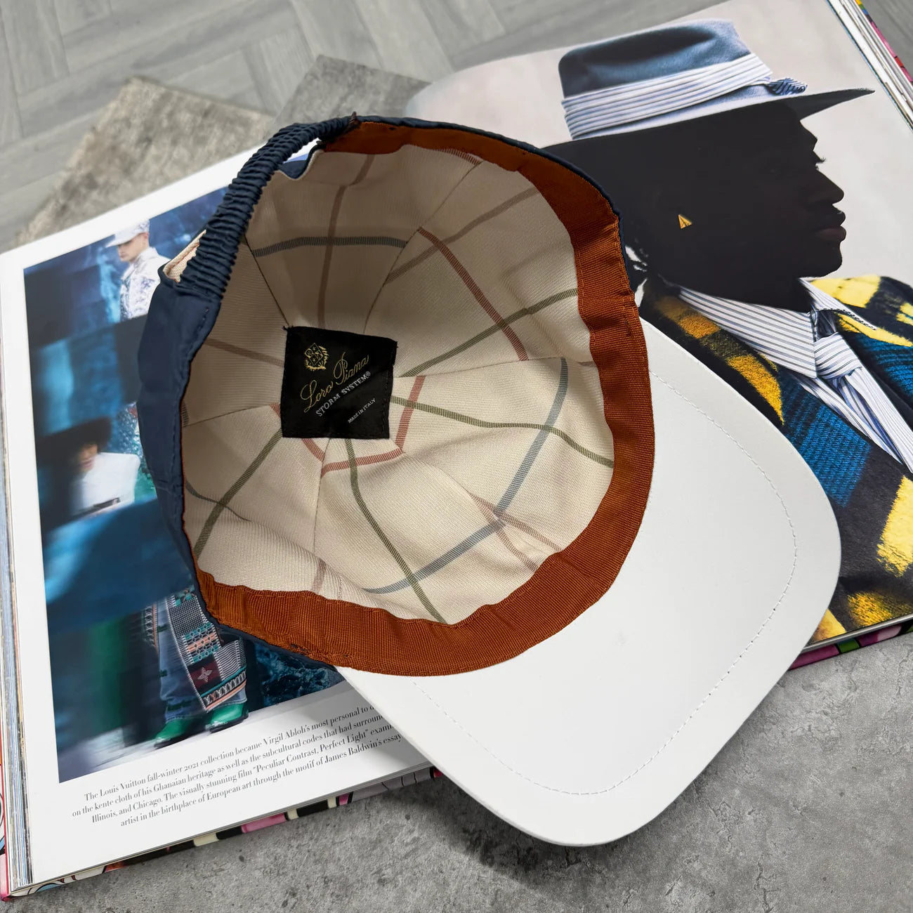 LORO CAP - PALE BLUE