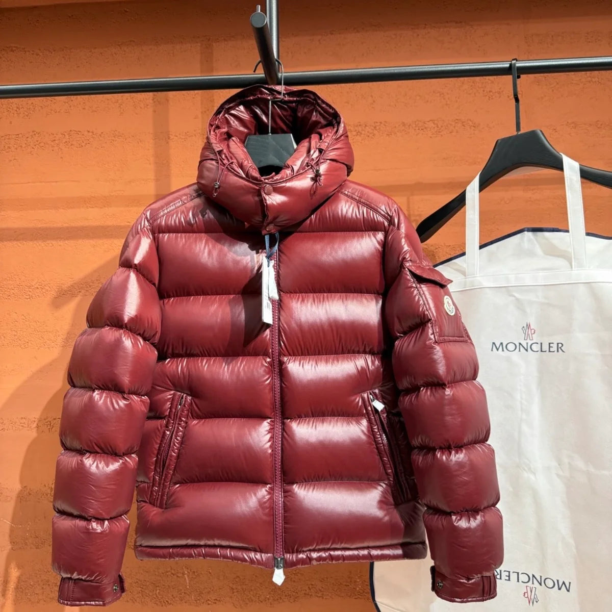 (PRE ORDER) MNCLR MAYA COAT - RED