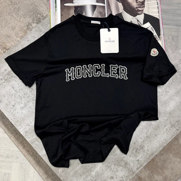 MNCLR LOGO T SHIRT - BLACK