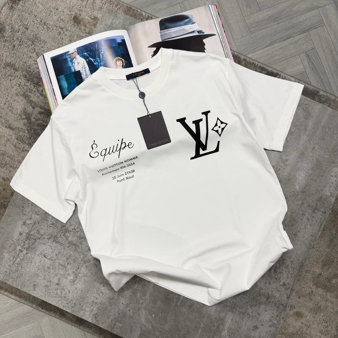 LVE EQUIPE TSHIRT - WHITE