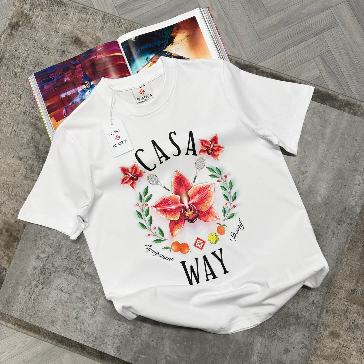 CB CASA WAY T SHIRT - WHITE
