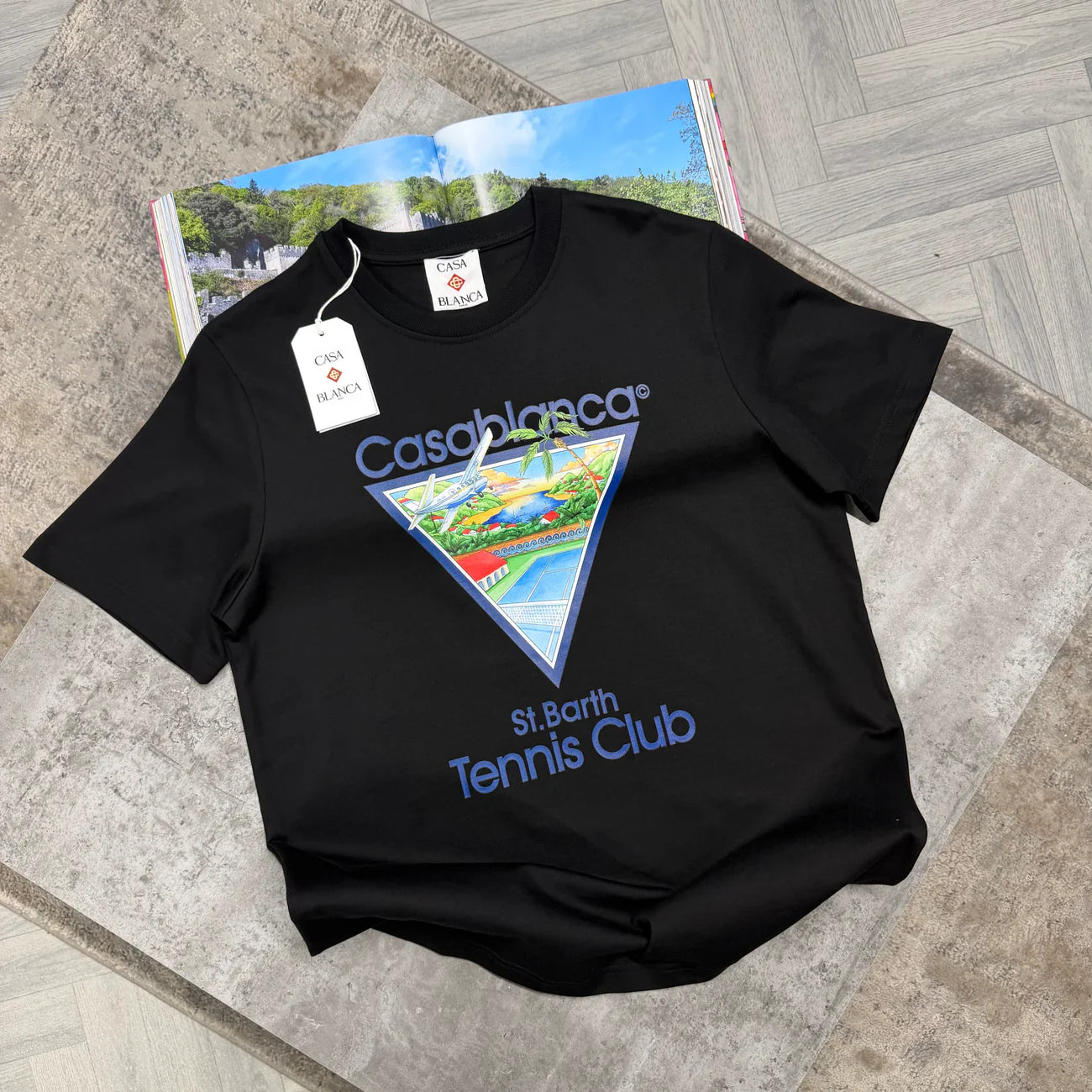 CB ST BARTH TSHIRT - BLACK