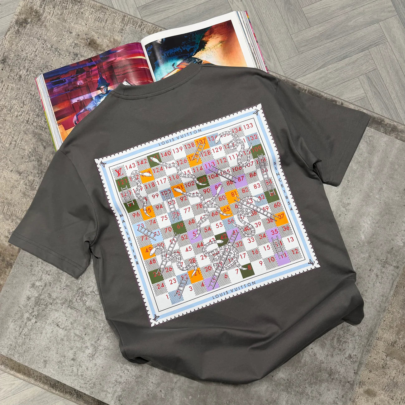 LVE 1854 TSHIRT - CHARCOAL
