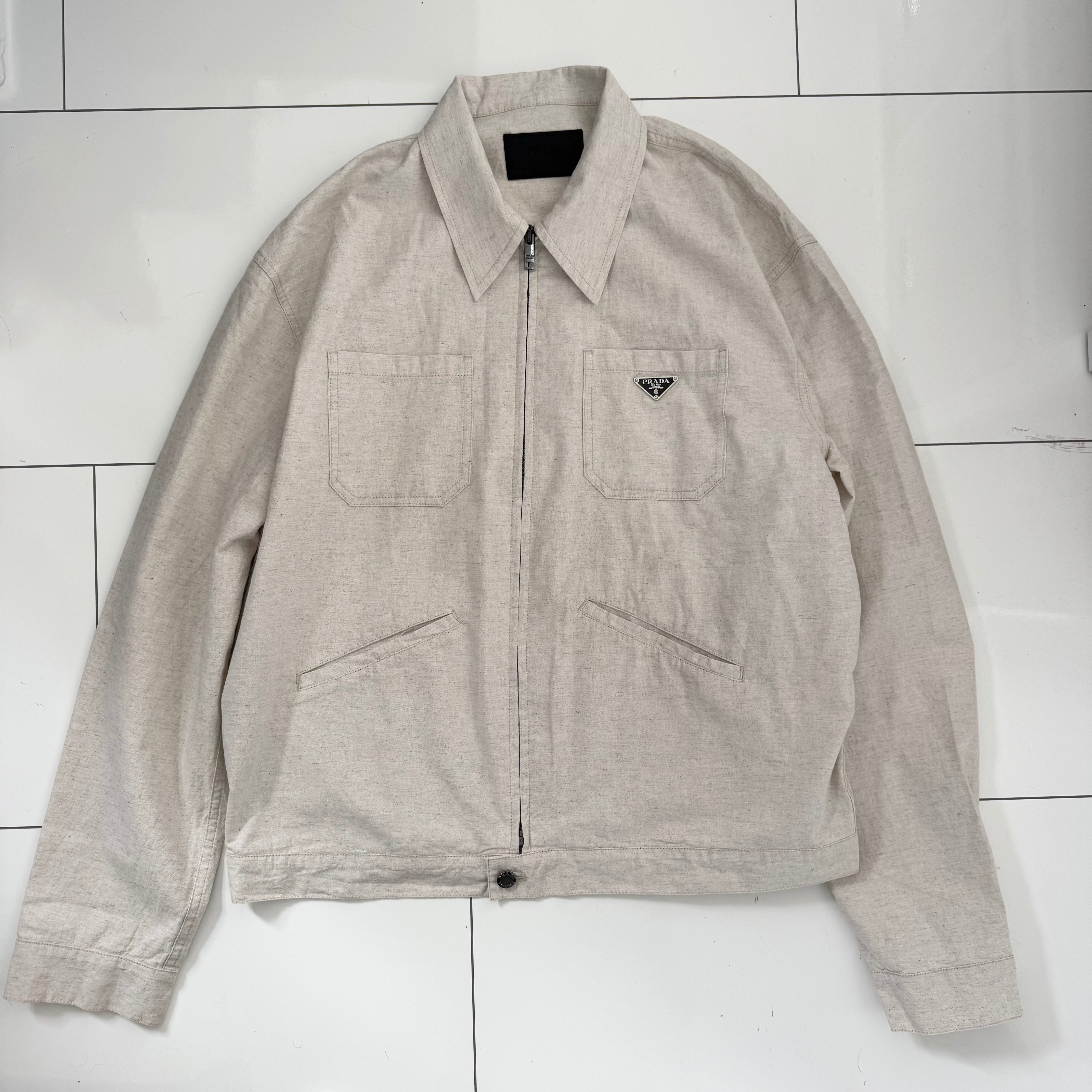 PDA LINEN OVERSHIRT