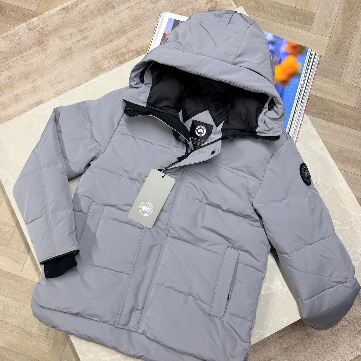 CG MACMILLAN PARKA JACKET - GREY