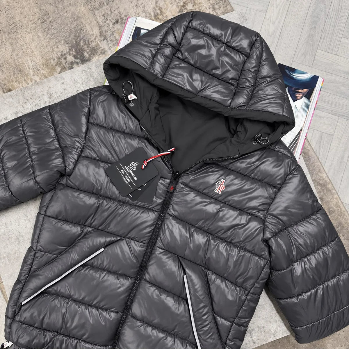 MNCLR BERGUN REVERSIBLE COAT - CHARCOAL