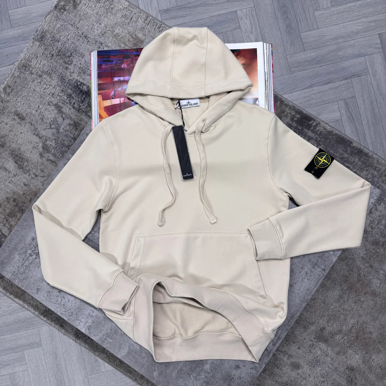 SI HOODIE - BEIGE