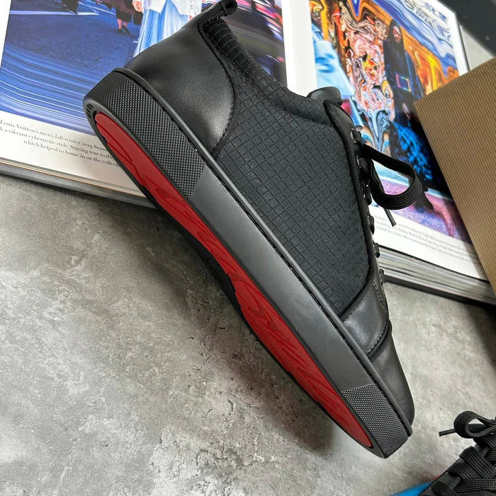 LOUB TRAINERS - BLACK / WHITE (PRE ORDER)