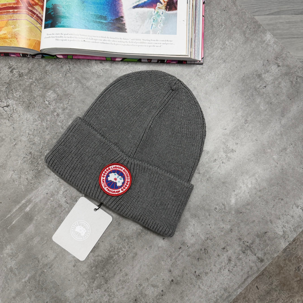 CG BEANIE - GREY