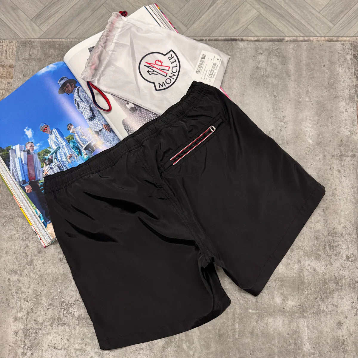 MNCLR SWIM SHORTS - BLACK