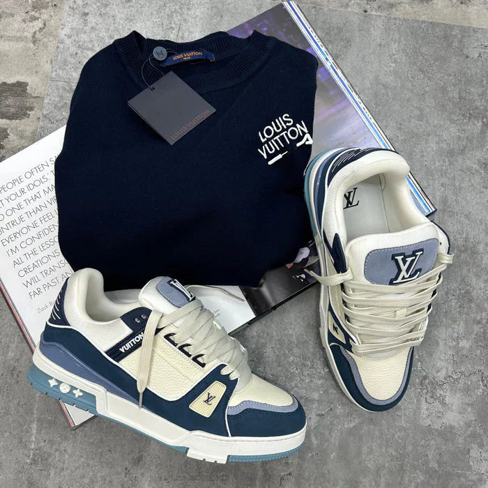 LVE PIN T SHIRT - NAVY