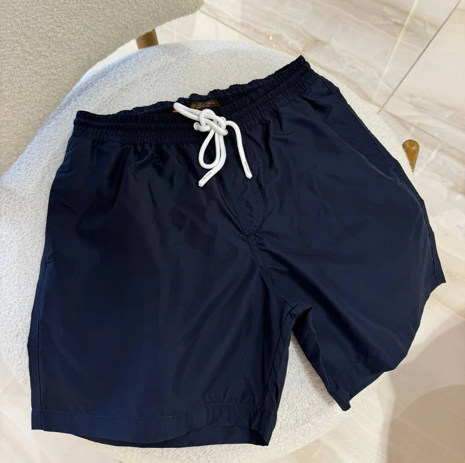 LORO PLAIN SWIM SHORTS - NAVY